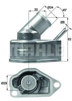 Термостат MAHLE TI1092