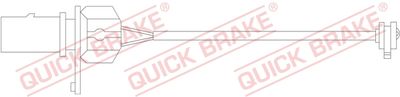 Датчик износа тормозных колодок передних комплект OJD-QUICK BRAKE WS0211A