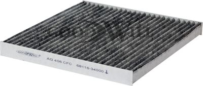 Фильтр салона угольный GOODWILL AG406CFC