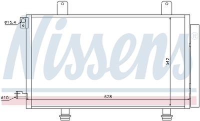 Радиатор кондиционера NISSENS 94979