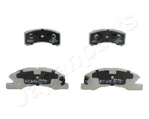 Колодки тормозные дисковые передние комплект JAPANPARTS PA609AF
