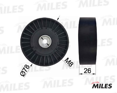 Ролик ремня приводного Miles AG03115