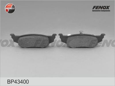 Колодки тормозные дисковые FENOX BP43400