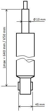 Амортизатор задний KYB 3448025