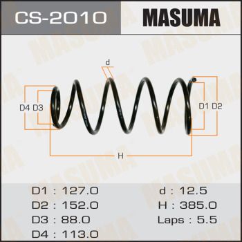 Пружина передняя Masuma CS2010