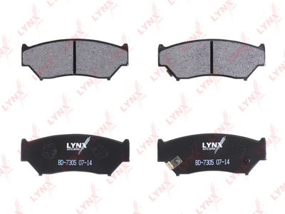 Колодки тормозные передние LYNXauto BD7305