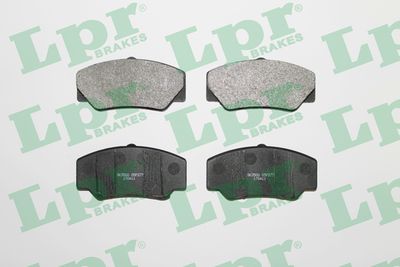 Колодки тормозные передние LPR 05P277