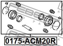 Ремкомплект суппорта тормозного FEBEST 0175ACM20R