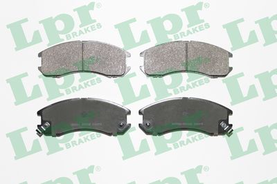 Колодки тормозные дисковые передние LPR 05P036