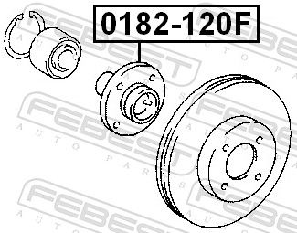 Ступица передняя PILENGA HBP2329