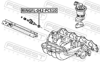 Кольцо форсунки HONDA 16472PH7003