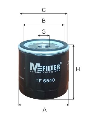 Фильтр масляный M-Filter TF6540