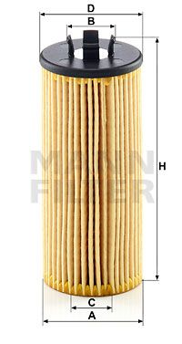 Фильтр масляный MANN-FILTER HU6015ZKIT