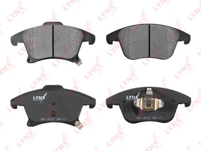 Колодки тормозные передние LYNXauto BD3037