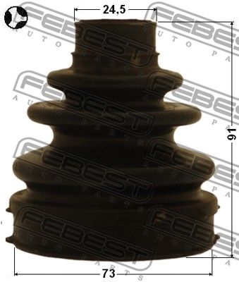 Пыльник ШРУС внутреннего комплект FEBEST 0115ZRT270T