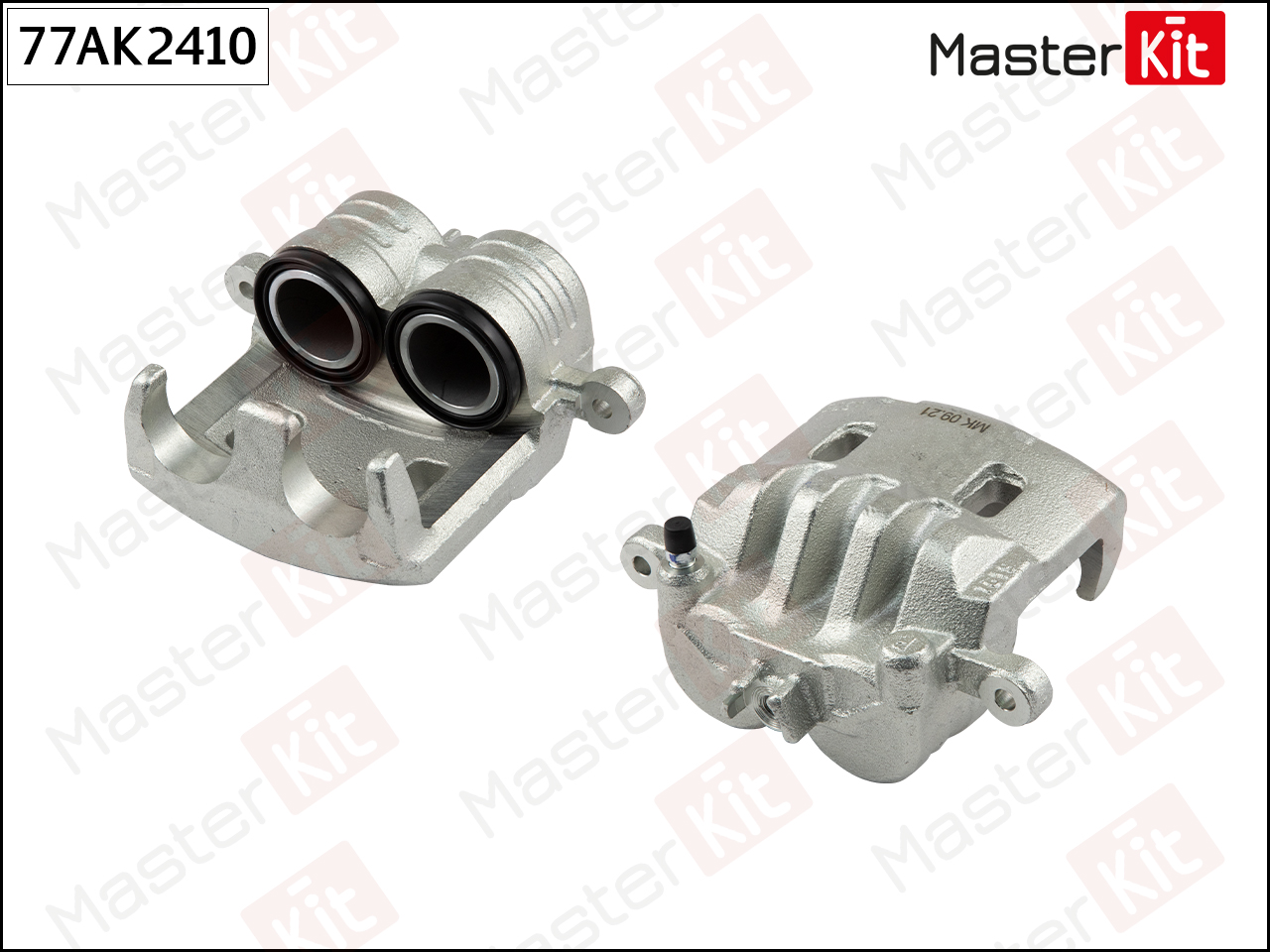 Суппорт тормозной передний правый MASTERKIT 77AK2410