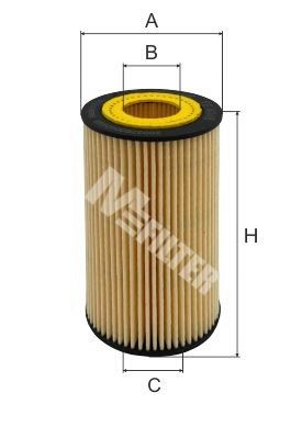 Фильтр масляный M-Filter TE4046