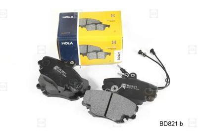 Колодки тормозные дисковые HOLA BD821