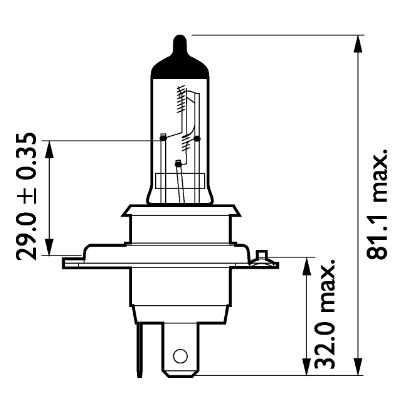 Лампа PHILIPS 13342MDC1