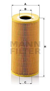 Фильтр масляный MANN-FILTER HU8481X