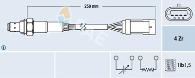 Лямбда-зонд FAE 77151