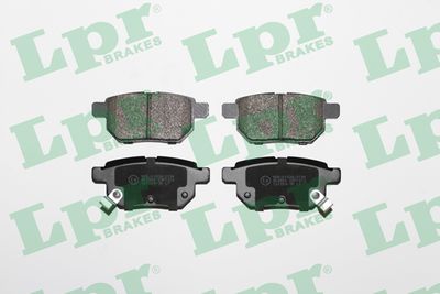 Колодки тормозные задние LPR 05P1312