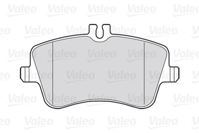 Колодки тормозные дисковые передние VALEO 301448