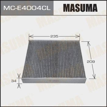 Фильтр салона угольный Masuma MCE4004CL