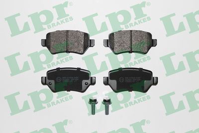 Колодки тормозные дисковые LPR 05P1650