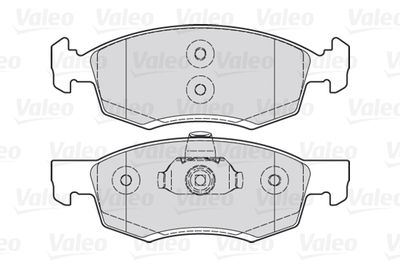 Колодки тормозные дисковые передние VALEO 301017
