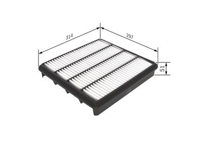 Фильтр воздушный BOSCH F026400296