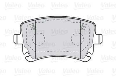 Колодки тормозные дисковые VALEO 301004