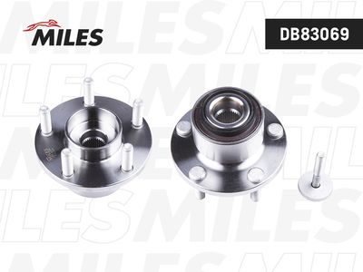 Ступица передняя с подшипником Miles DB83069