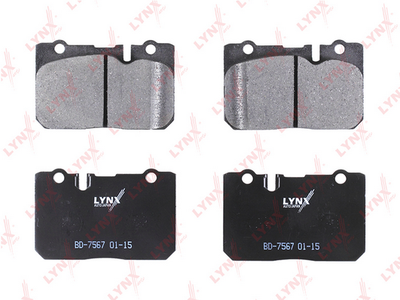 Колодки тормозные передние LYNXauto BD7567