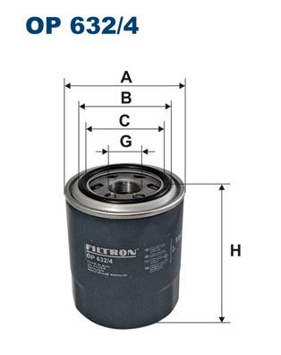 Фильтр масляный FILTRON OP6324