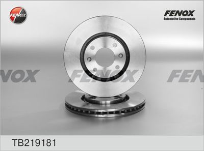 Диск тормозной FENOX TB219181