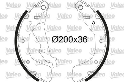 Колодки тормозные VALEO 564213
