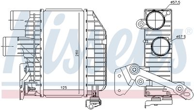 Интеркулер NISSENS 96758