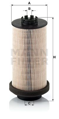 Фильтр топливный MANN-FILTER PU9991X