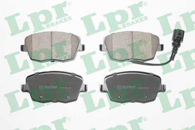 Колодки тормозные дисковые LPR 05P973