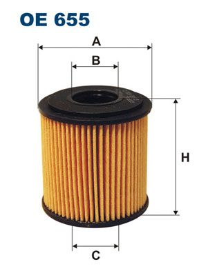 Фильтр масляный FILTRON OE655