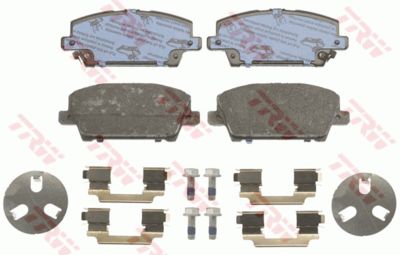 Колодки тормозные дисковые TRW GDB3407