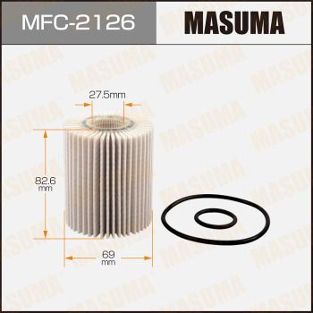 Фильтр масляный Masuma MFC2126
