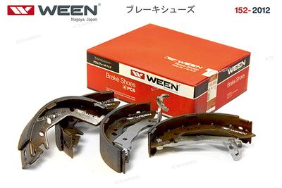 Колодки тормозные барабанные WEEN 1522012