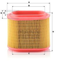 Фильтр воздушный MANN-FILTER C24196