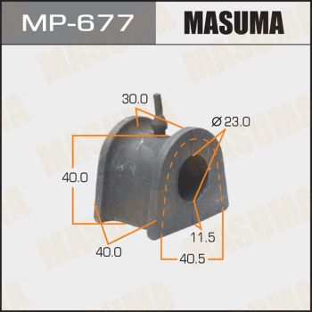 Втулка стабилизатора переднего Masuma MP677