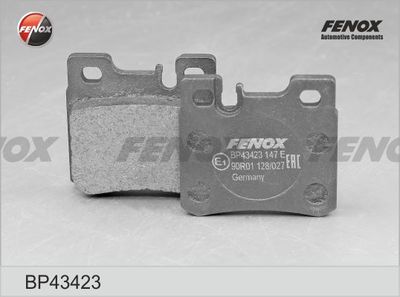 Колодки тормозные задние FENOX BP43423