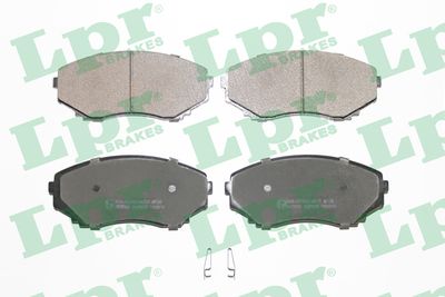 Колодки тормозные передние с индикатором износа LPR 05P570