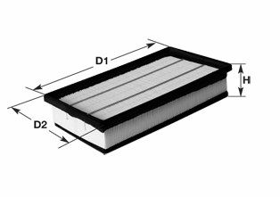 Фильтр воздушный CLEAN FILTERS MA3189