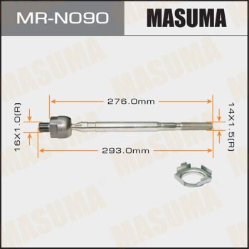 Тяга рулевая Masuma MRN090
